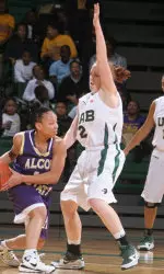 Senior guard Amanda Peterson needs just 30 3-pointers to break the school's career record.