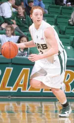 Senior guard Amanda Peterson knocked down four 3-pointers in the contest.