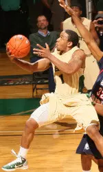 Point guard Aaron Johnson leads the nation with 10.0 assists per game.