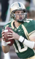 Bryan Ellis threw for two touchdowns in the first half of Saturday's game