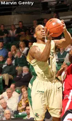 Aaron Johnson, who ranks second in the country in assists per game (8.2), had eight assists.