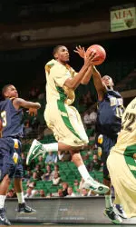 Jamarr Sanders hit 29 points, 12 in the last five minutes of the game.