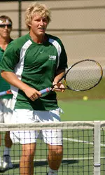 Daniel Moser and his UAB teammates play at Birmingham-Southern Monday.