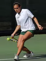Paula Alvarez won in three sets Saturday against Arkansas State.