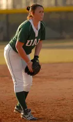Pitcher Alisha Smith was 1-1 on the weekend for UAB, recording 14 strikeouts and only allowing Stephen F. Austin two hits Saturday.