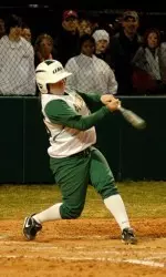 Senior Cameron Skates was one of the three Blazer batters to homer against the Bulldogs.