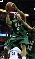 Aaron Johnson tallied 12 points and eight assists Wednesday.