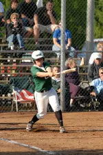 Third baseman Cameron Skates went 4-for-5 with two runs and two RBI in the first game Saturday.