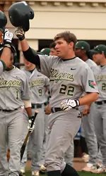 Andrew Manning hit .625 (5-for-8) in the recent series against Western Illinois.