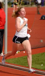 Senior Kristina Olsen will kick off the meet for the Blazers Saturday in the 5000m race at 10:30 a.m. CT.