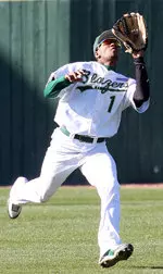 Jamal Austin had four hits and four stolen bases Saturday.