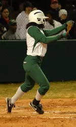 Senior Martina Landrum went 3-for-6 Saturday with two runs and four RBI.