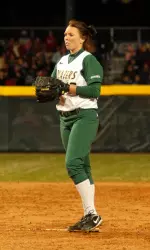 Junior pitcher Alisha Smith picked up the save for the Blazers Sunday throwing five strikeouts in the final three innings.