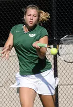 Richole Berger and the Blazers will play their final regular season match Sunday at Houston.