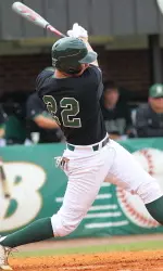 Andrew Manning had a key home run in last Sunday's series-clinching win over Tulane.