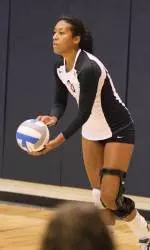 Thais Soares had four kills and six digs against TCU.