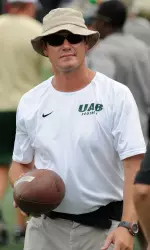 Brian Coutras is the head athletic equipment manager at UAB.