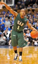 Senior point guard Aaron Johnson leads the nation with 8.2 assists per game entering conference play.