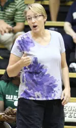 Head coach Kerry Messersmith goes for her 600th career coaching victory on Friday night.