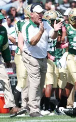 Coach Neil Callaway's Blazers take on Tulsa Saturday night.