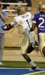 Jamarcus Nelson moves into the end zone with a touchdown.