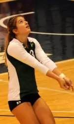 Heather Thomas totaled 28 digs for the Blazers.