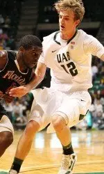 Freshman guard K.C. Whitaker scored 15 points in his collegiate debut last week against Florida Tech.