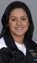 SirLinda Gee fired a match-best 589 in the air rifle event.