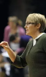 Head coach Kerry Messersmith's team looks for 12th conference victory.