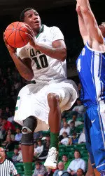 Junior guard Jekore Tyler scored a team-leading 14 points in his Blazer debut last Wednesday night.