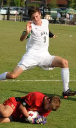 Sophomore forward Chase Wickham scored the lone UAB goal vs. Charlotte on Sunday night.