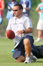 Former manager Joey Barranco is now on the equipment staff with the Tennessee Titans.