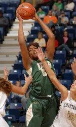 Meagan Brown has 13 offensive rebounds through UAB's first three games.