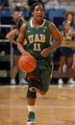Khalilah Watson dished out five assists in the UAB win.