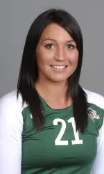 Kiriana Hirini totaled 15 blocks in just six sets of game action this weekend.