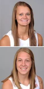 Kleist (above) and Weynand (bottom) are looking to make an impact in their first season with the Blazers.