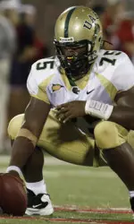 UAB center Darion Smith and the rest of the offensive line will have its hands full against Memphis on Saturday.