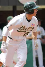 Ryan Ussery started 46 games in right field as a freshman last year.