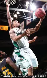 Aaron Johnson had 11 points for the Blazers.