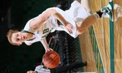 Senior guard Amanda Peterson hit six 3-pointers and scored 27 points, one shy of her career-high.