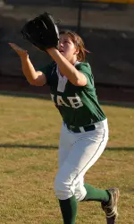 Sophomore Hailey Glynn will be the Blazers' staring left fielder in 2011.