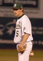 Ryan Woolley will take the mound in Saturday morning's contest against Notre Dame.