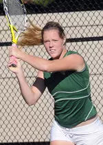 Jenny Cape was a 6-0, 6-3 winner at No. 5 singles.