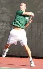 David Zimmerman was one of two singles winners for UAB on Monday.