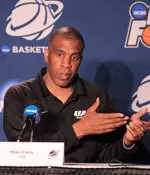 UAB head coach Mike Davis spoke with the media prior to Monday's practice at UD Arena.