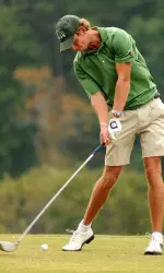 Junior Jason Shufflebotham carded a career-low 36-hole score of 141 (69-72) and is in fourth place overall after two rounds of the Duck Invitational.