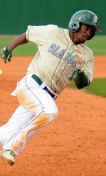 Jamal Austin ranks second in Conference USA with 13 stolen bases.