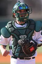 Jacob German drove in two runs before Wednesday's game was halted.