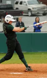 Catcher Mandy Lowman belted her fourth home run of the season.