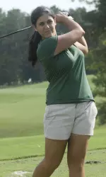 Ana Martin (above), Carolyn Cochran and Jaime Brabb each shot a 170 on day one.